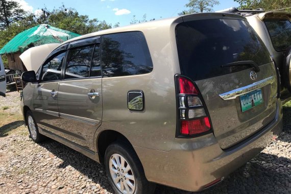 2014 Toyota Innova 2.5G Manual Diesel for sale