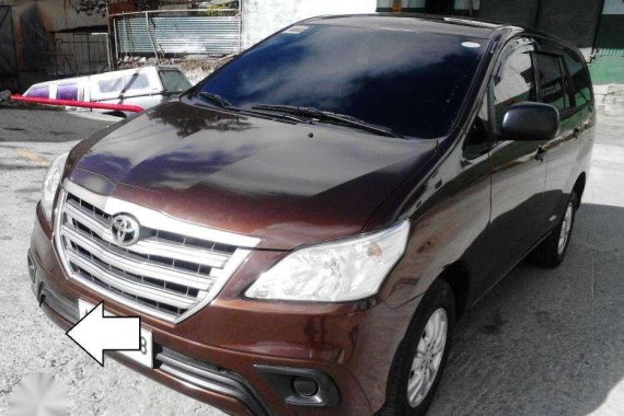 2014 Toyota Innova E 2.5 d4d Manual Diesel