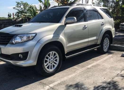 2014 Toyota Fortuner for sale