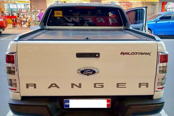 White Truck Ford Ranger 2018 at 35000 km for sale 