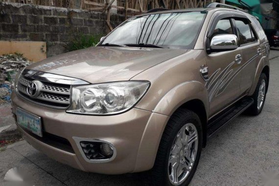 2010 Toyota Fortuner G for sale