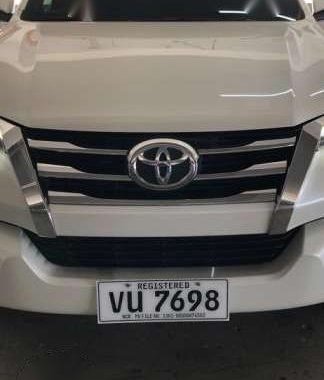 2017 Toyota FORTUNER V for sale