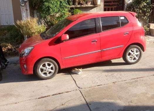 Toyota Wigo 1.0 G MT model 2016 Red for sale