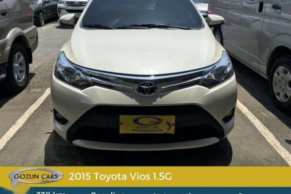 Toyota Vios 1,5G Automatic 2015 for sale