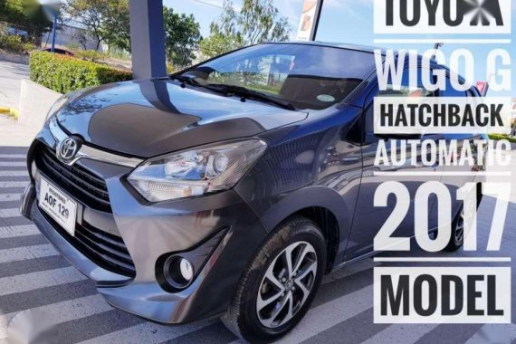 Toyota Wigo G Automatic 2017 for sale