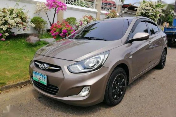 Hyundai Accent 2012 manual for sale