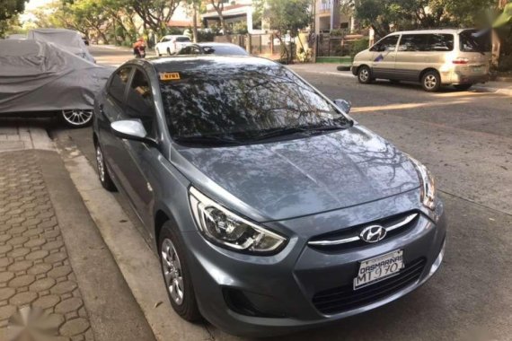 2018 Hyundai Accent Gray 1.4GL Gas Automatic