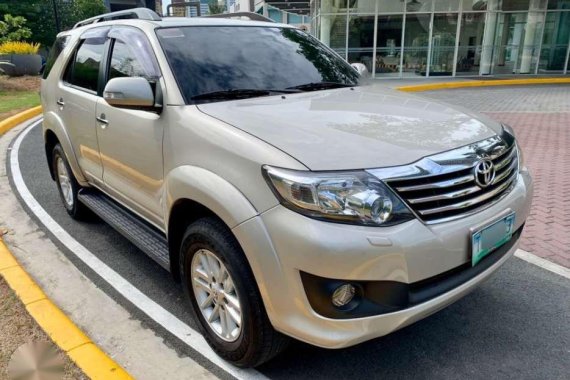 Toyota FORTUNER GAS 4X2 AT 2012 for sale