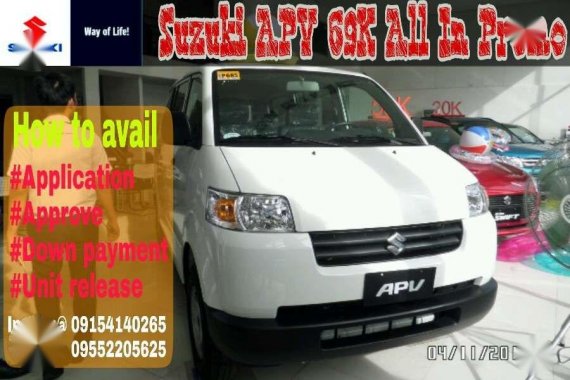 Suzuki APV 2019 new for sale