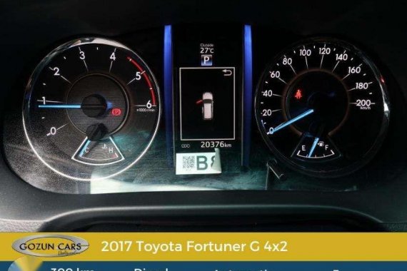 2017 Toyota Fortuner G for sale