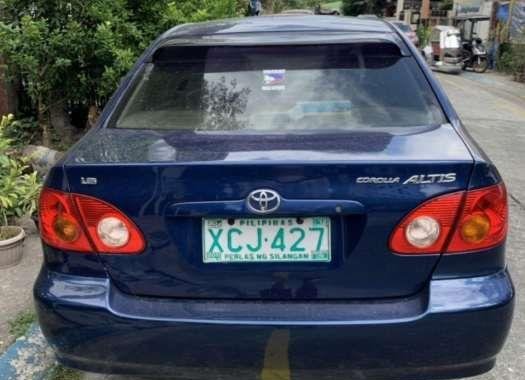 2002 Toyota Corolla Altis for sale