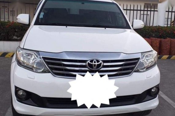 2012 Toyota fortuner g