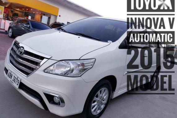 Toyota Innova V Automatic 2015 for sale