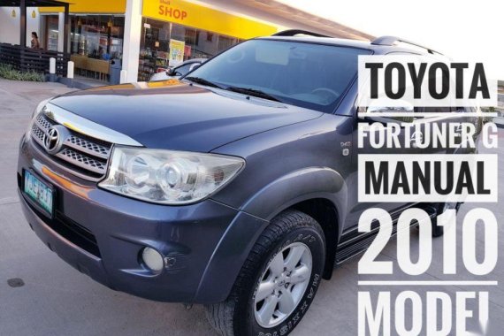 Toyota Fortuner G 4X2 Manual 2010 for sale