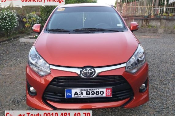 2018 Toyota Wigo G for sale