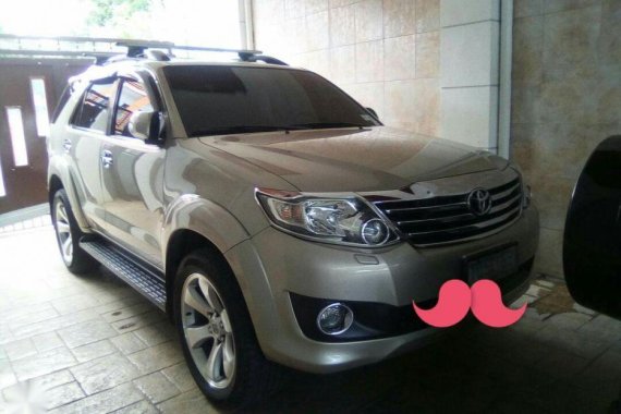 2012 Toyota Fortuner G for sale