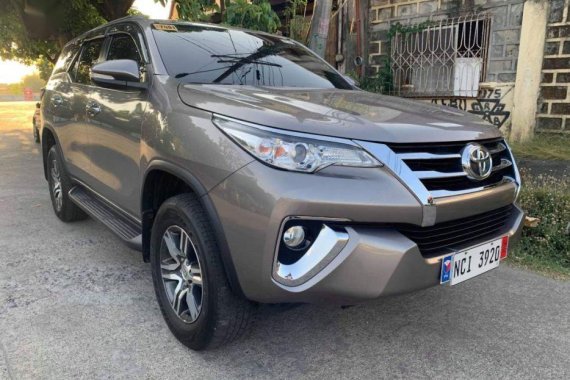 2017 Toyota Fortuner G for sale 