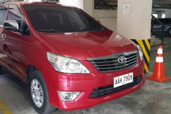 2014 Toyota Innova J for sale