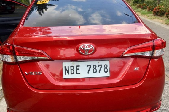 2nd Hand Red 2019 Toyota Vios at 5000 km for sale