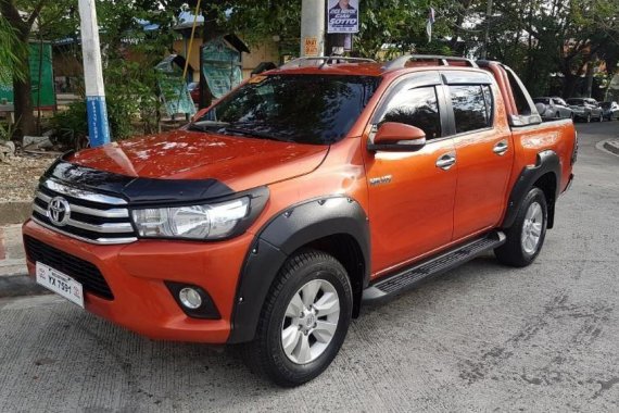 Toyota Hilux 2016 Automatic Diesel for sale in Quezon City