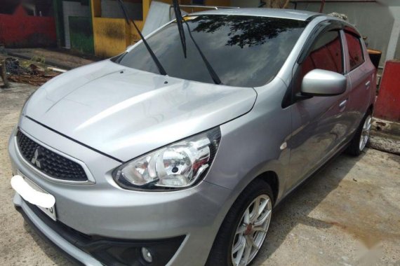 Selling Mitsubishi Mirage 2017 Hatchback Manual Gasoline in Parañaque