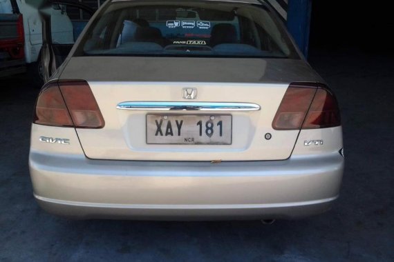 Honda Civic 2002 Manual Gasoline for sale in Guiguinto