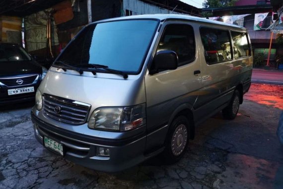  2nd Hand (Used) Toyota Hiace 2000 Manual Gasoline for sale in Manila