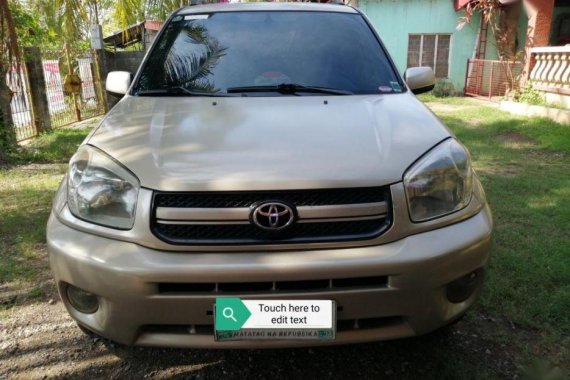 Selling Toyota Rav4 2004 in Pozorrubio