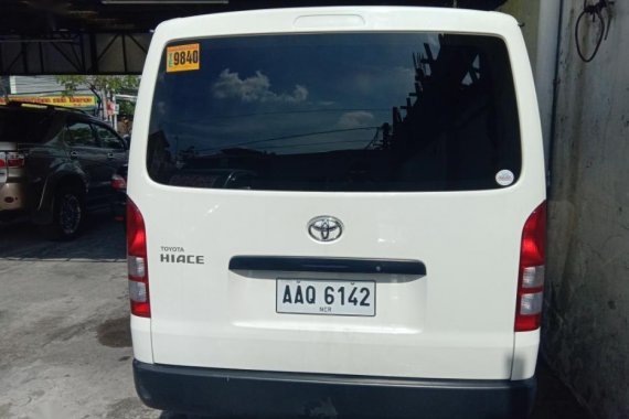 2nd Hand (Used) Toyota Hiace 2014 Manual Diesel for sale in Quezon City