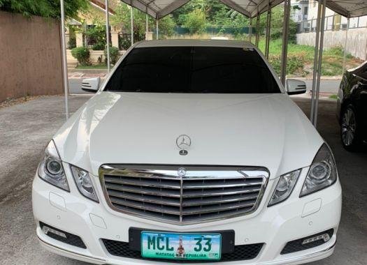 2nd Hand (Used) Mercedes-Benz E-Class 2010 for sale in Quezon City