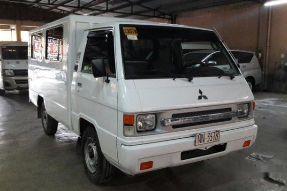 White Mitsubishi L300 2016 Manual Diesel for sale in Makati