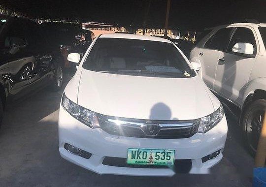 For sale White 2012 Honda Civic in Pasig