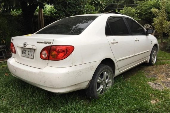 Selling 2nd Hand (Used) 2004 Toyota Corolla Altis Manual Gasoline in Cebu City