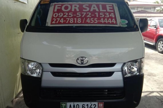 2nd Hand (Used) Toyota Hiace 2014 Manual Diesel for sale in Quezon City