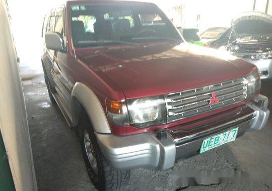 Red Mitsubishi Pajero 1995 for sale 