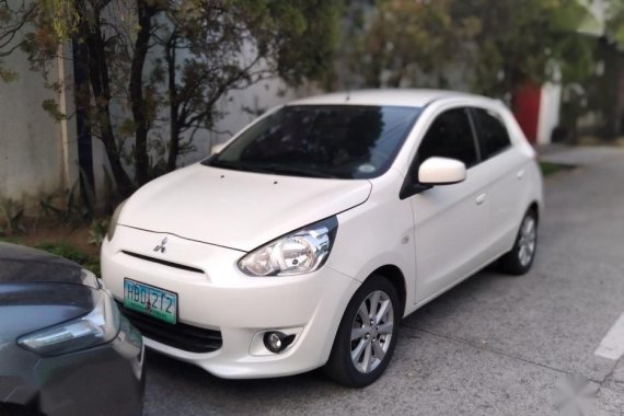 2nd Hand Mitsubishi Mirage 2013 Hatchback for sale in Caloocan