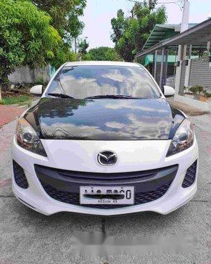 White 2014 Mazda 3 for sale 