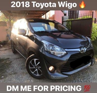 Selling Toyota Wigo 2018 Automatic Gasoline in Cagayan de Oro