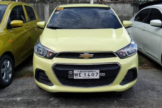 Yellow Chevrolet Spark 2017 for sale in Parañaque