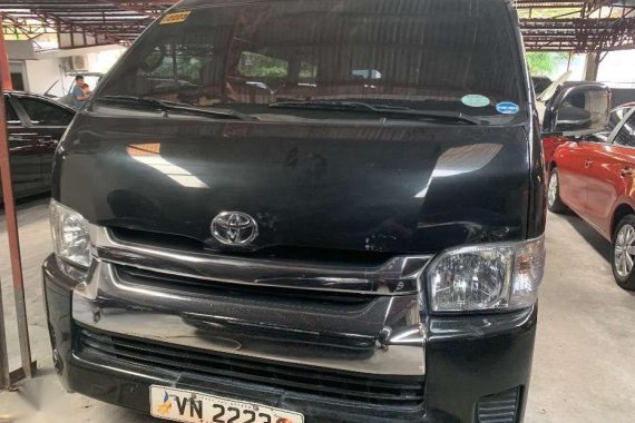 Black Toyota Grandia 2017 Manual Diesel for sale in Quezon City