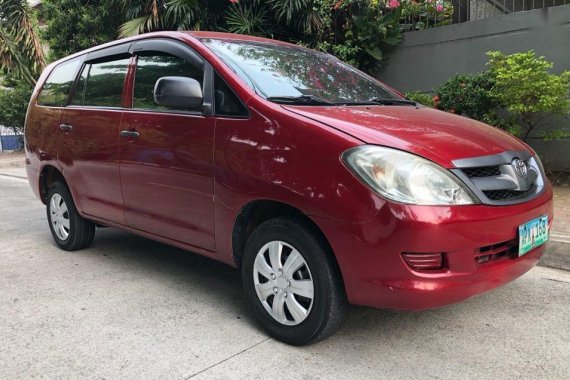 Toyota Innova 2008 Manual Gasoline for sale in Quezon City