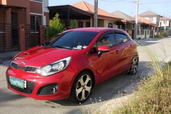 Selling Kia Rio 2013 Automatic Gasoline in Bacolor