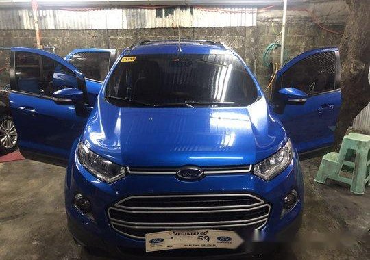 Selling Blue Ford Ecosport 2017 Manual Gasoline