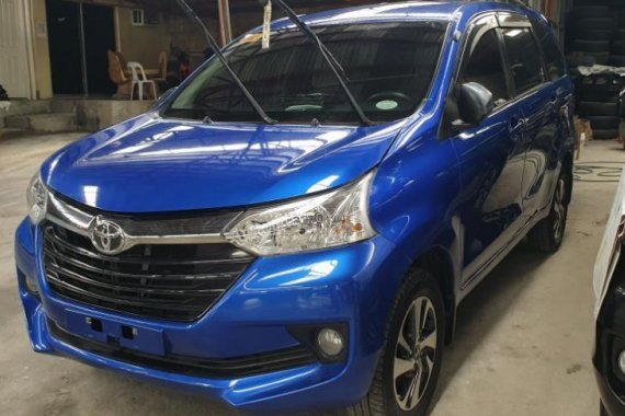Selling Blue Toyota Avanza 2018 Manual Gasoline in Quezon City