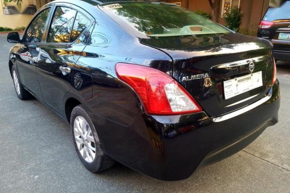 Selling Black Nissan Almera 2017 Manual Gasoline in Taguig