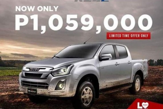 Isuzu D-Max 2019 Manual Diesel for sale in Quezon City