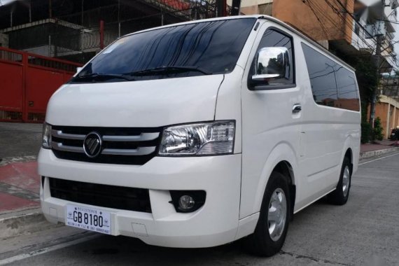 Selling Foton View Transvan 2017 in Quezon City