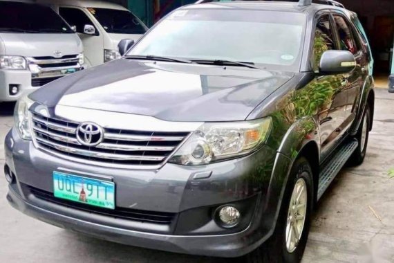 For sale 2012 Toyota Fortuner Automatic Diesel in Manila