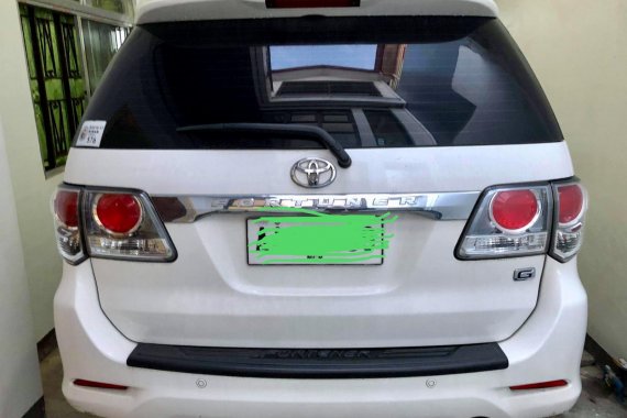 Toyota Fortuner G 2014 Model A/T for sale