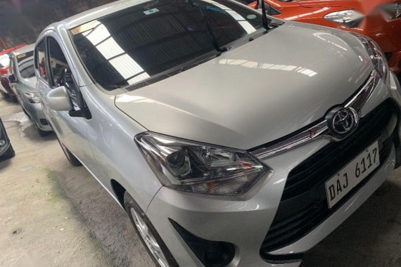 Silver Toyota Wigo 2019 for sale in Manual